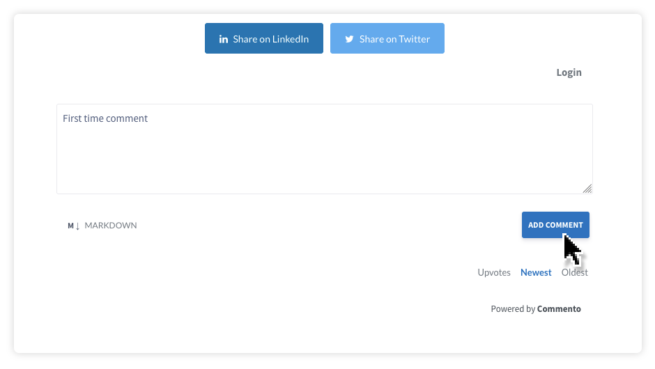 Comment Screenshot